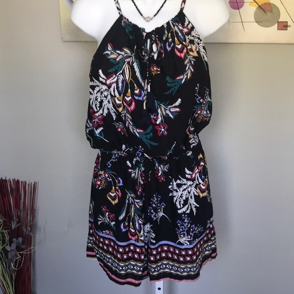 Pants - NWT one piece romper shorts